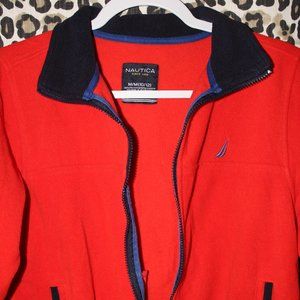 Bright orange Nautica sweater